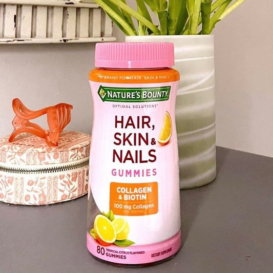 Hair, Skin, Nails 2500mcg + colágeno 80 gomitas