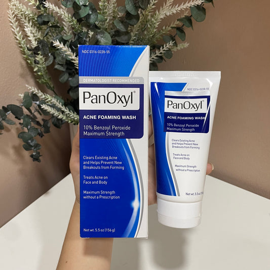 Panoxyl acné foaming wash